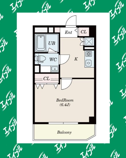 アール押切の物件間取画像