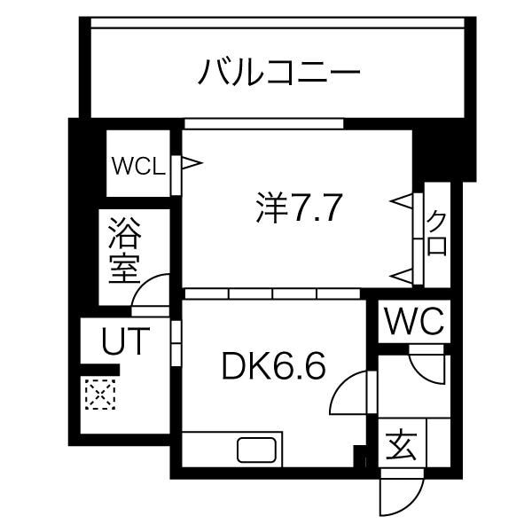 さくらHills NISHIKI Platinum Residenceの物件間取画像