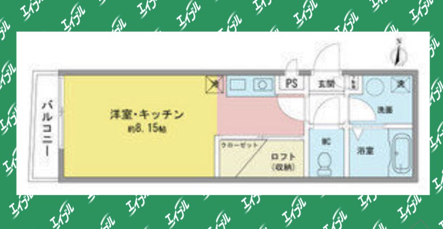 東別院駅 徒歩5分 2階の物件間取画像