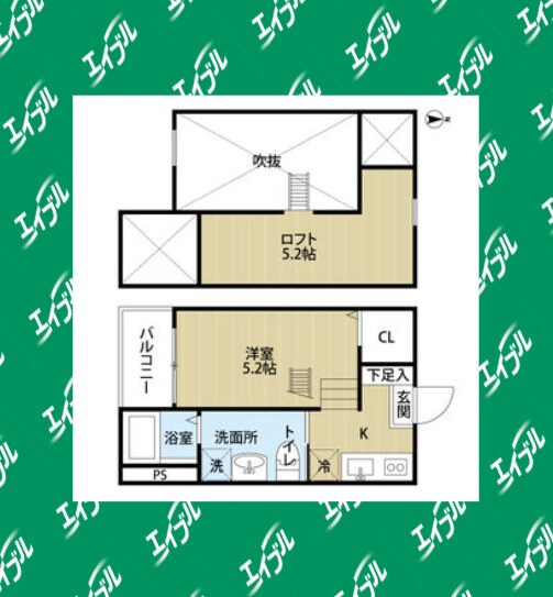 グランフルールの物件間取画像