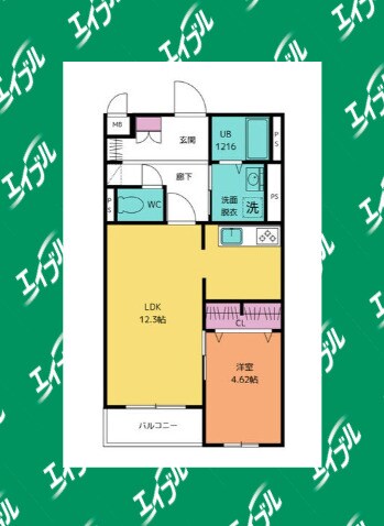 SK Residence Nagoyaの物件間取画像