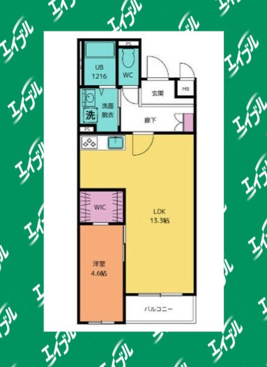 SK Residence Nagoyaの物件間取画像