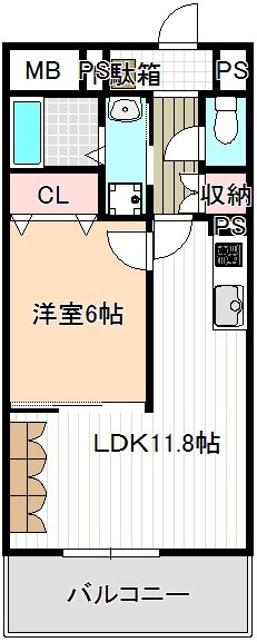 ヴァンオンズの物件間取画像