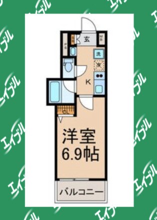 ベレーサ名駅ウエストの物件間取画像