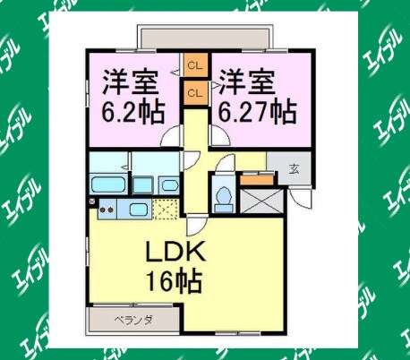 Be Mine (ビーマイン)の物件間取画像