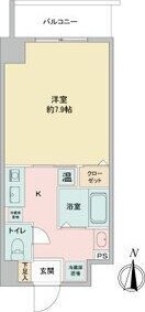 名古屋駅 徒歩12分 7階の物件間取画像