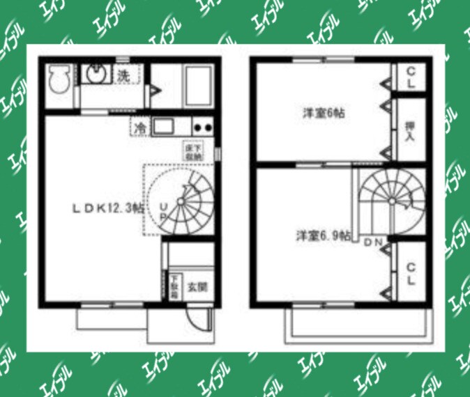 丸ノ内駅 徒歩4分 1階の物件間取画像