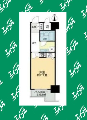 亀島駅 徒歩6分 3階の物件間取画像