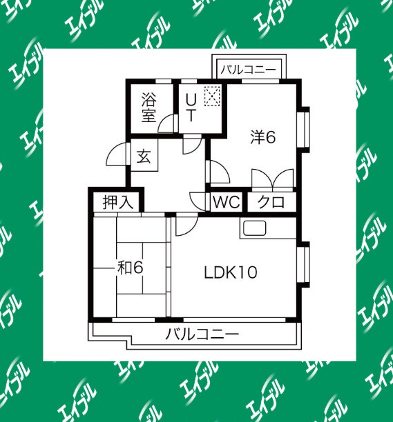 本陣駅 徒歩20分 4階の物件間取画像