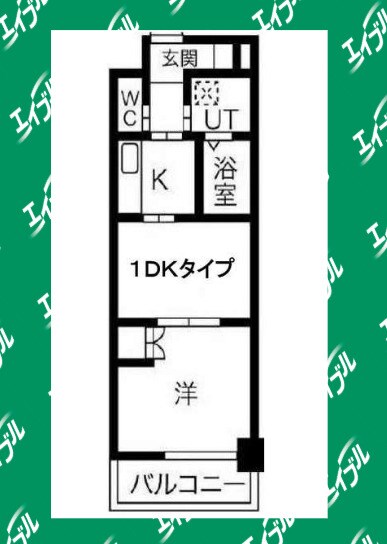 コアレジデンスの物件間取画像