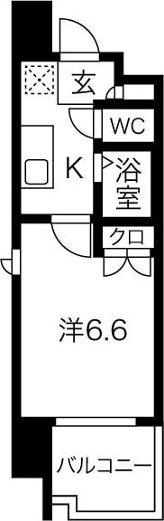 パルティール御器所の物件間取画像