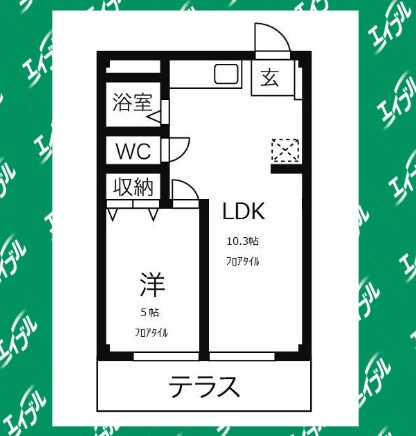 刈谷駅 徒歩22分 1階の物件間取画像