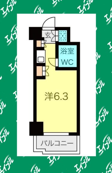 朝日プラザ名古屋ターミナルスクエアの物件間取画像