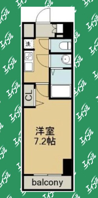 アドバンス名古屋モクシーの物件間取画像