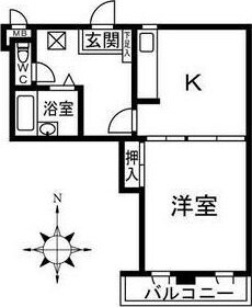 大須寿ビルの物件間取画像