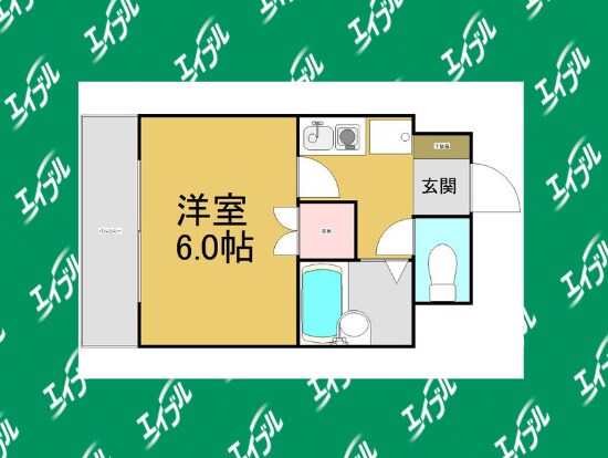 日比野駅 徒歩10分 5階の物件間取画像
