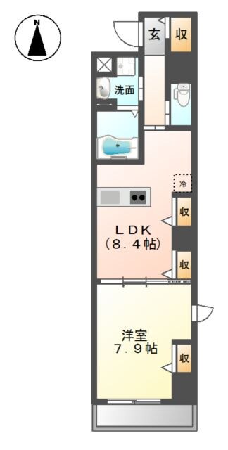 ＭＥＩＥＫＩ　ＳＴの物件間取画像