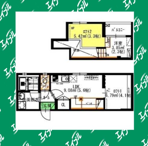 SOLID栄生の物件間取画像
