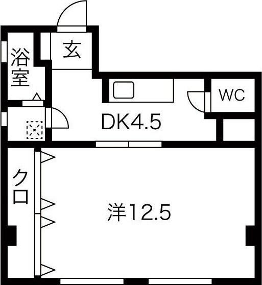 第二松本ビルの物件間取画像