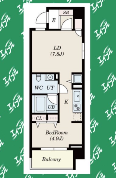 ヴァリエ東別院の物件間取画像