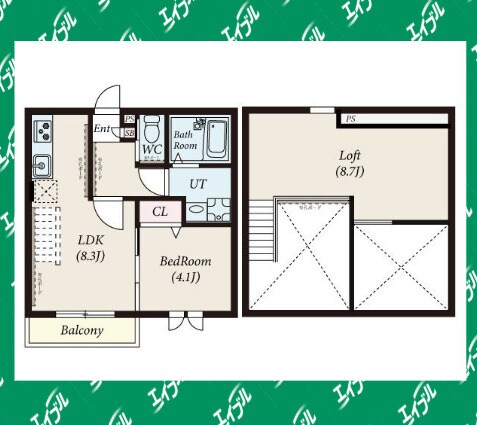 Taste本郷の物件間取画像