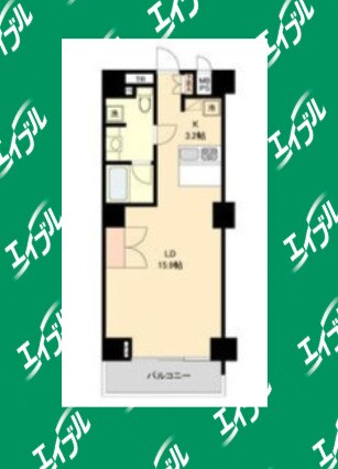 名古屋駅 徒歩19分 8階の物件間取画像
