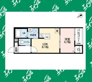 Embellir　Troisの物件間取画像