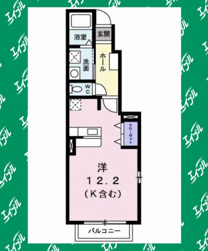 ラフレシ－ルの物件間取画像