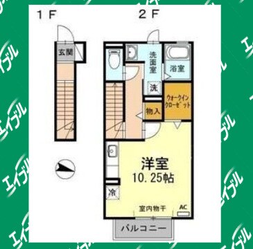 刈谷駅 バス28分  日高2丁目下車：停歩10分 2階の物件間取画像