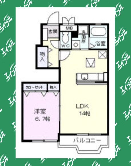 セレノアロッジオの物件間取画像