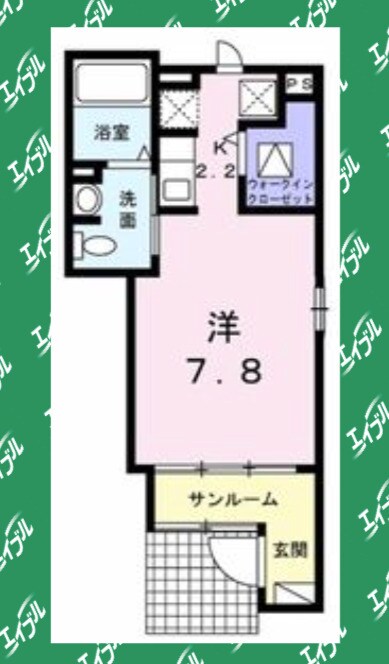 ルミエール神穂の物件間取画像