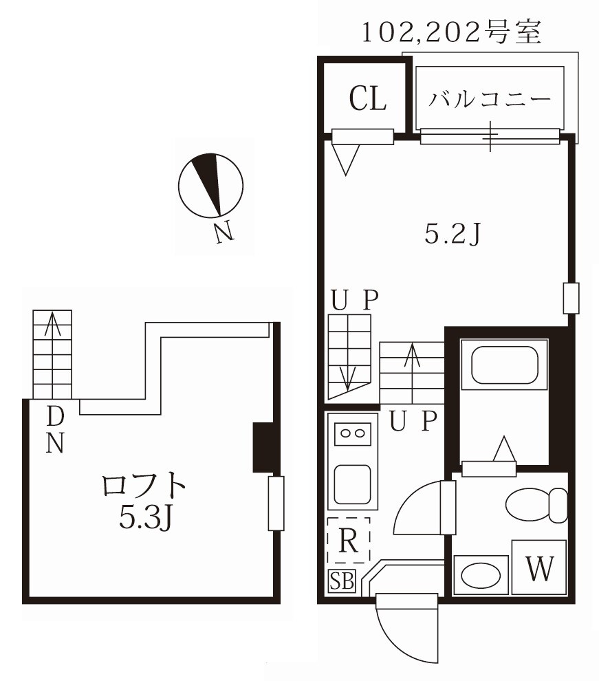 リヒトの物件間取画像