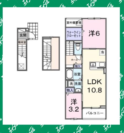 ルラシオンの物件間取画像