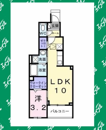 ルラシオンの物件間取画像