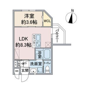 ささしまライブ駅 徒歩9分 3階の物件間取画像