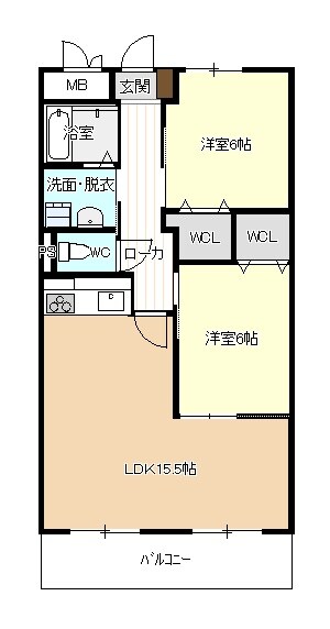 ヴィブレの物件間取画像