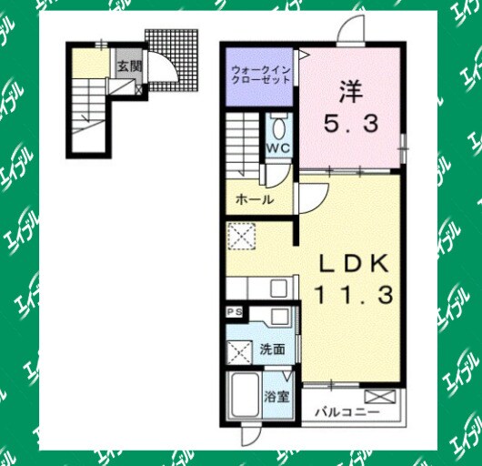 フローラの物件間取画像