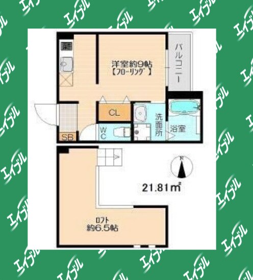 Cherryの物件間取画像