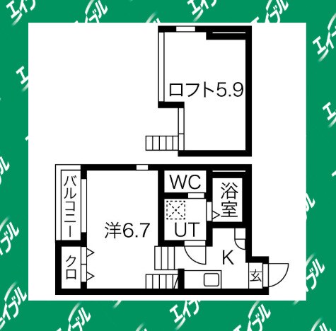 メイプルスクエア大宮の物件間取画像