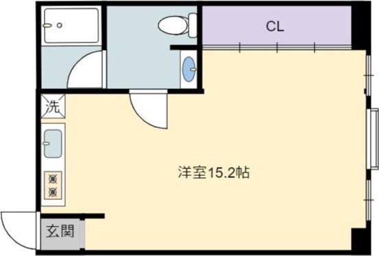 BIANCASA水主町の物件間取画像