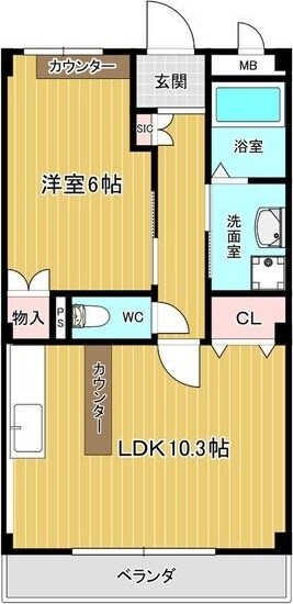 ラ・フォンテカーラの物件間取画像