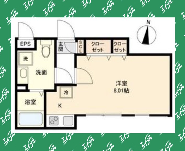 Branche桜山Chambreの物件間取画像