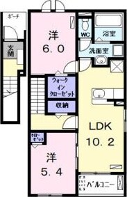 ルミナーレ　Ⅰの物件間取画像