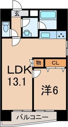 ESSE栄の物件間取画像