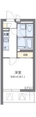 クレイノ太閤通の物件間取画像