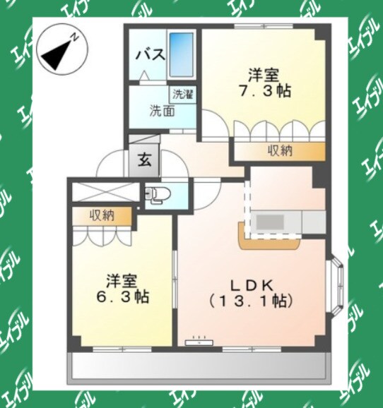 セントレアの物件間取画像