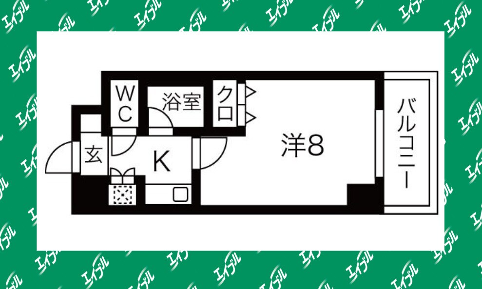 覚王山エクセルの物件間取画像
