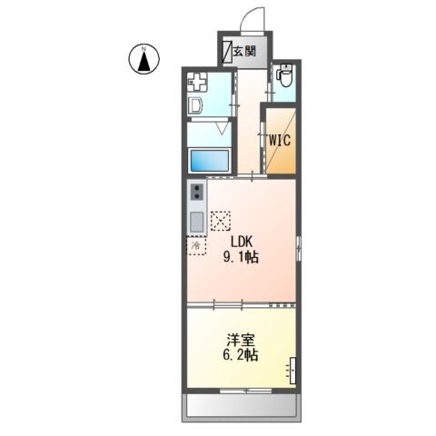 グランチェスタＳＴの物件間取画像