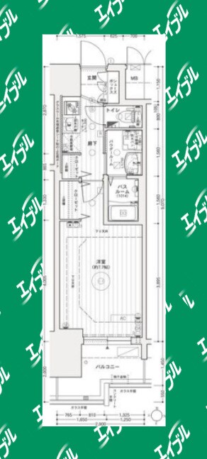 エステムコート名古屋ライブゲートの物件間取画像