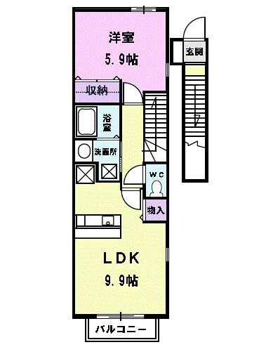ピュアライトの物件間取画像